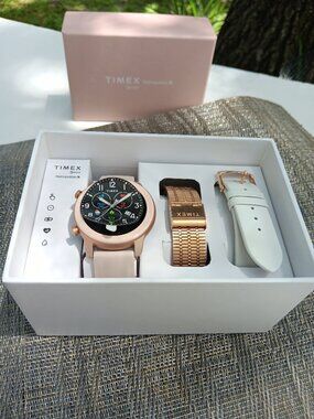 Timex Smartwatch with three bands